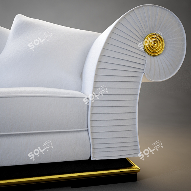 Elegant Collectible Furniture: Coleccion Alexandra 3D model image 2