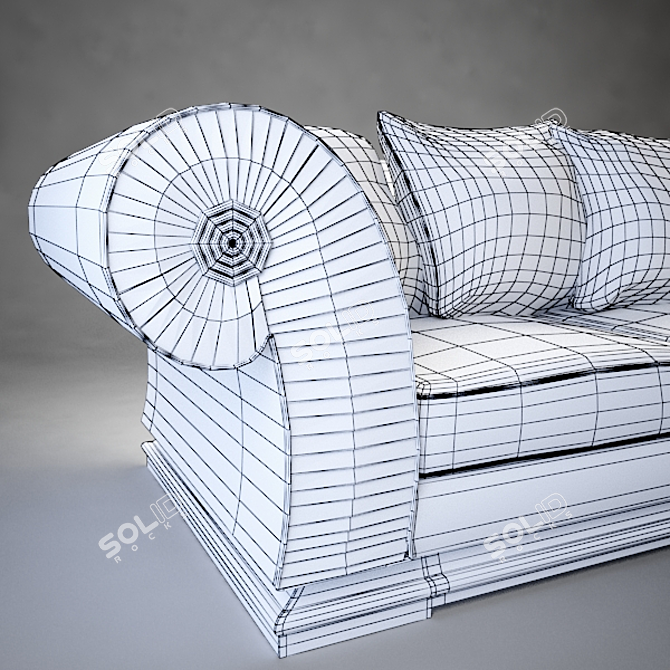 Elegant Collectible Furniture: Coleccion Alexandra 3D model image 3