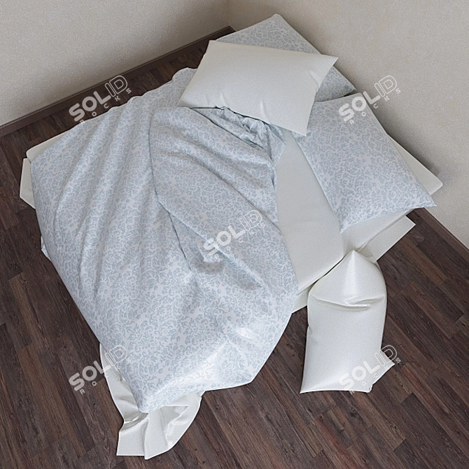 Dreamy Bedding 3D model image 1