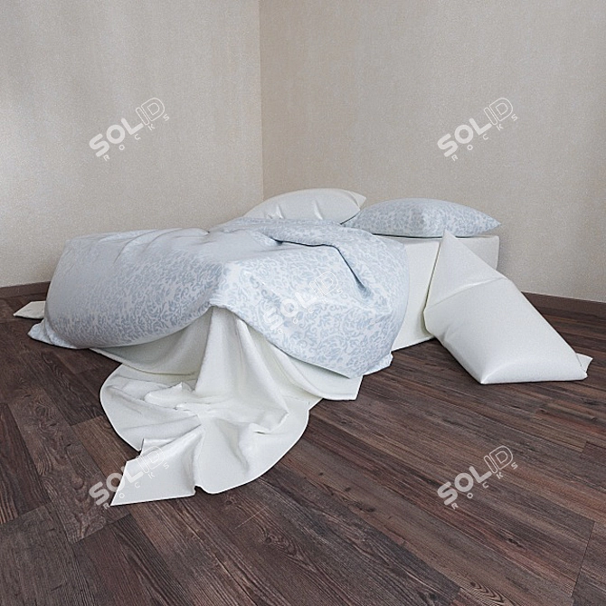 Dreamy Bedding 3D model image 2