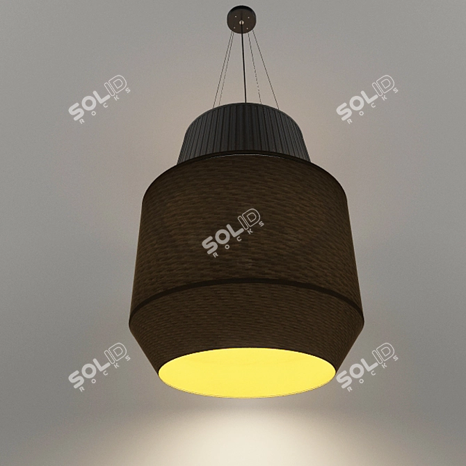 Cosmo Delta II Hanging Lamp 3D model image 2