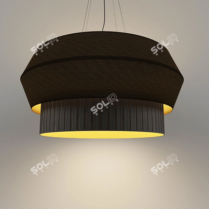 Cosmo Delta IV Hanging Lamp 3D model image 1