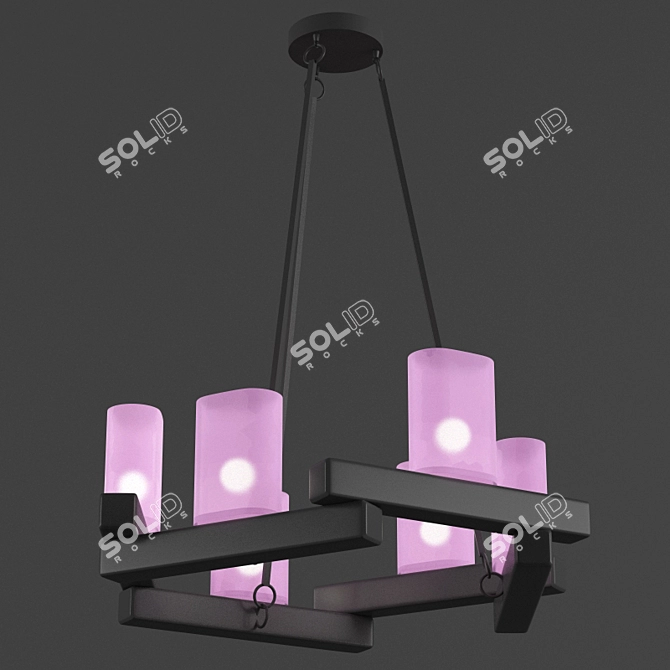 Elegant Maytoni House Chandelier 3D model image 1