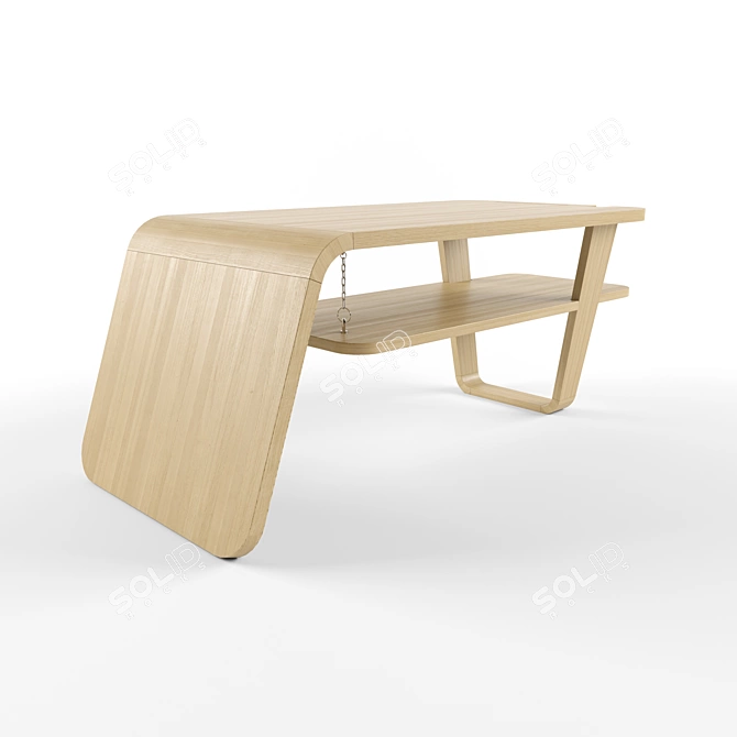 Archived Textured Coffee Table 3D model image 1