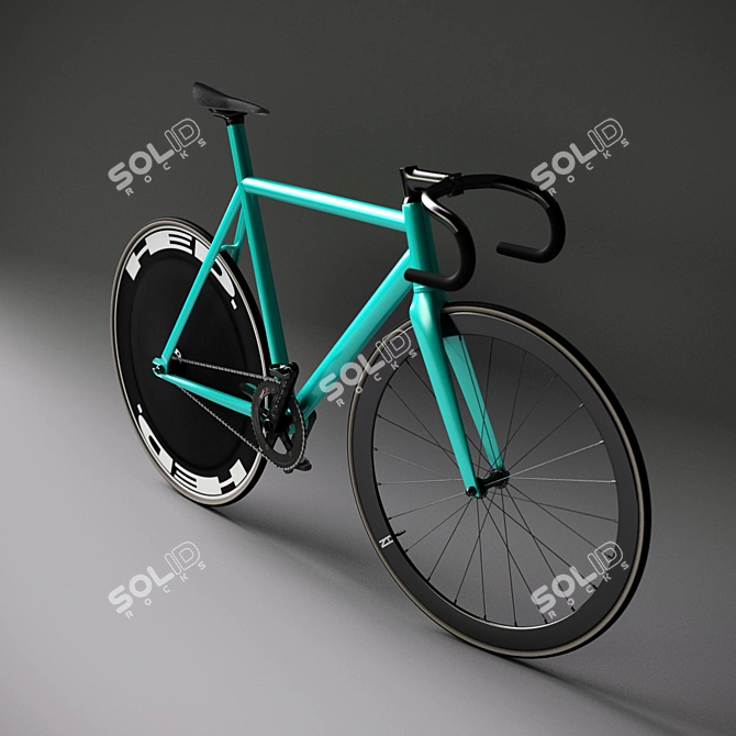 Dosnoventa Houston Track Bike 3D model image 1