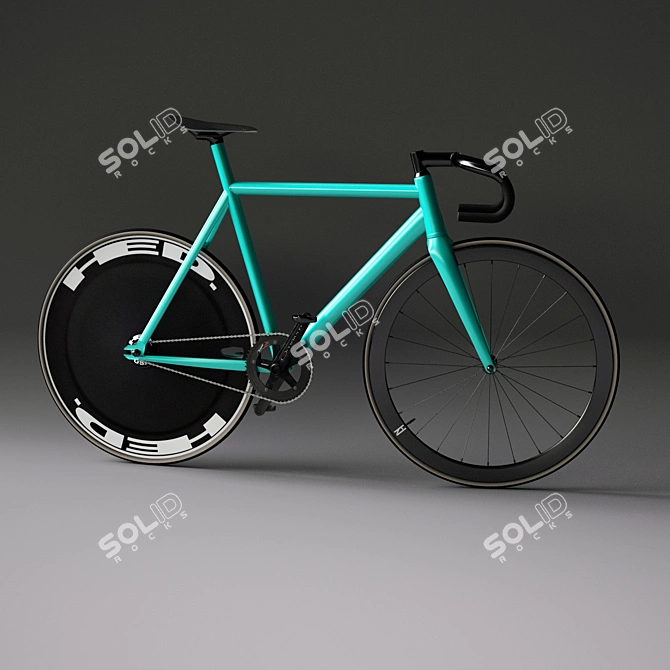 Dosnoventa Houston Track Bike 3D model image 2