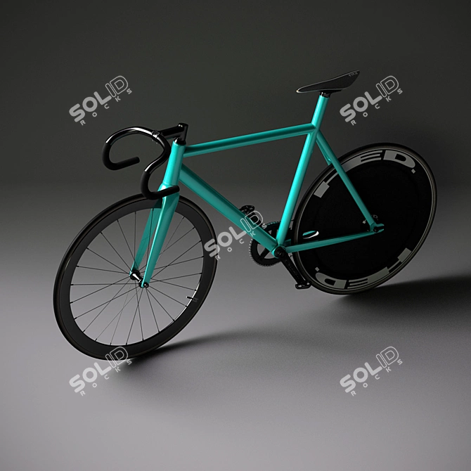 Dosnoventa Houston Track Bike 3D model image 3