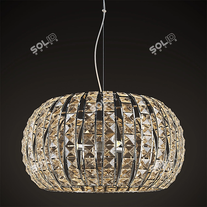 Elegant Goldie Chandelier | GRAMERCY HOME 3D model image 1