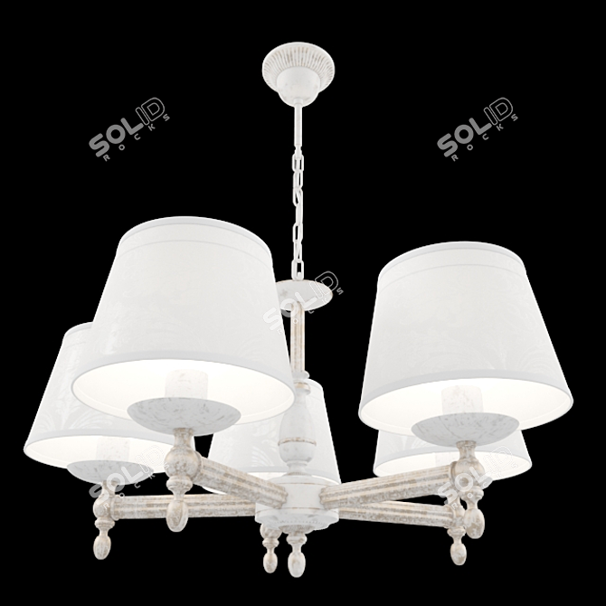 Roksana Chandelier: Elegant and Beautiful 3D model image 1