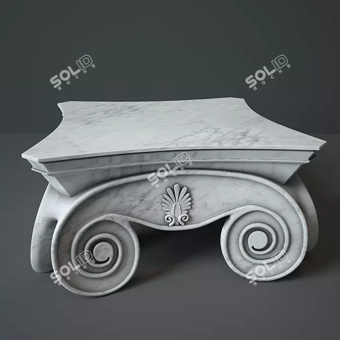 Elegant Eichholtz Coffee Table 3D model image 1