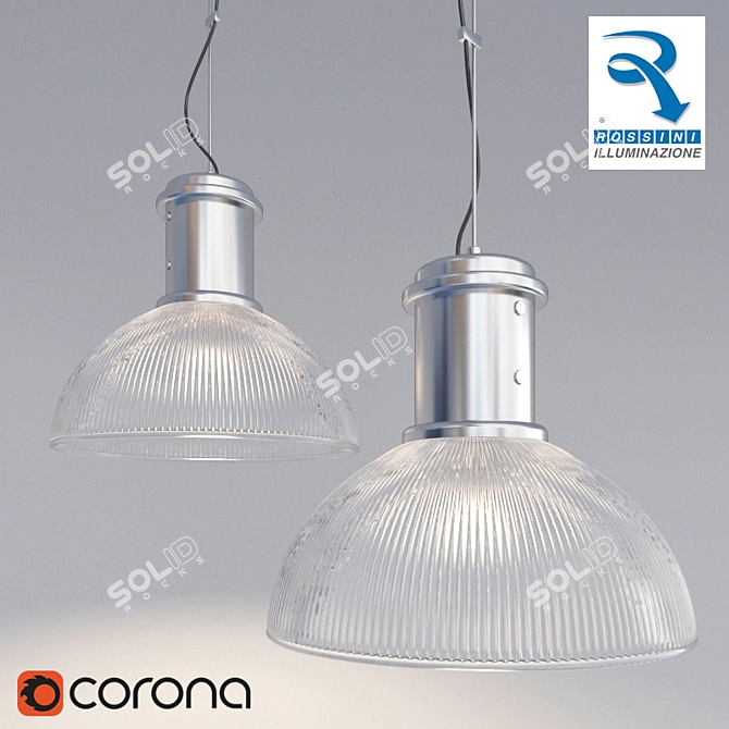 Modern Decorative ROSSINI Pendant Lamps 3D model image 1