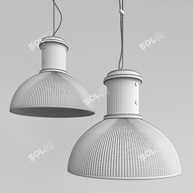 Modern Decorative ROSSINI Pendant Lamps 3D model image 2