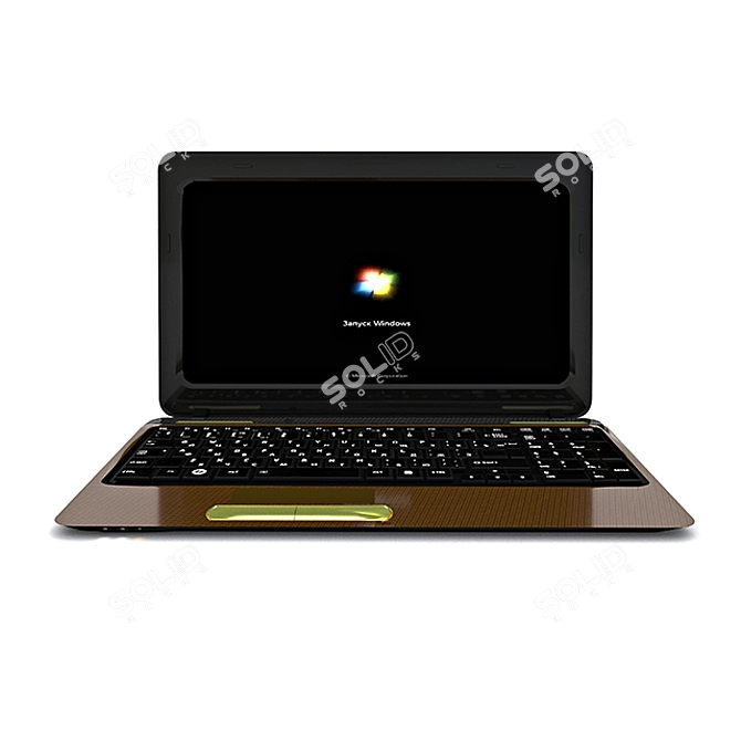 Toshiba Satellite l655-1d7 Laptop 3D model image 1