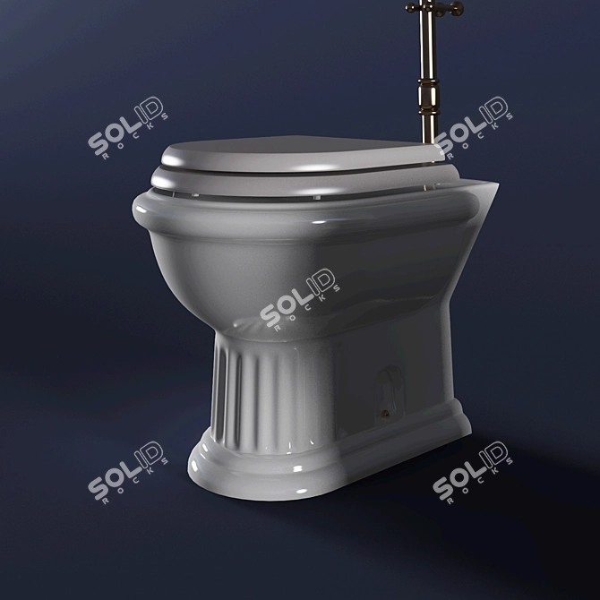 Migliore Bella Wall-Hung Toilet 3D model image 2