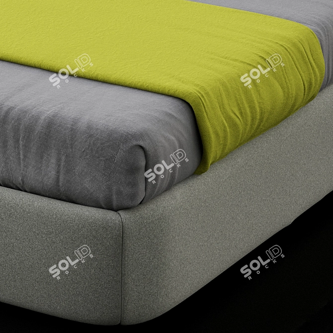 Bolzan Letti Handsome Bed - Luxury in Design 3D model image 3
