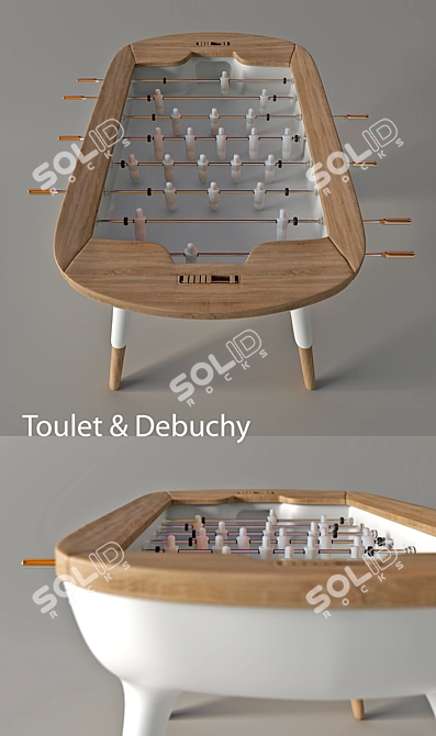Multi-Purpose Game Table 3D model image 2