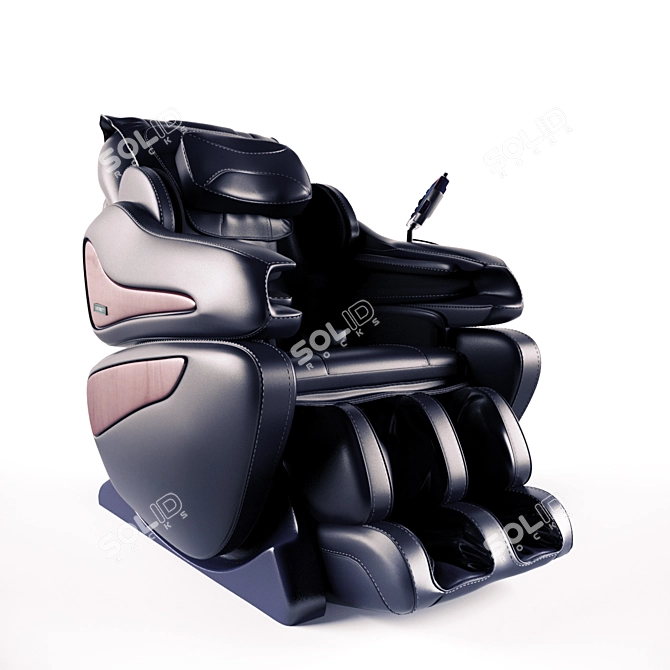Infinity Massage Chair: Dual Positions, Two Power Sources 3D model image 1