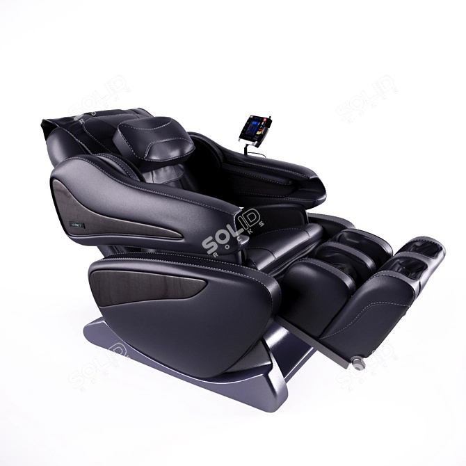 Infinity Massage Chair: Dual Positions, Two Power Sources 3D model image 2