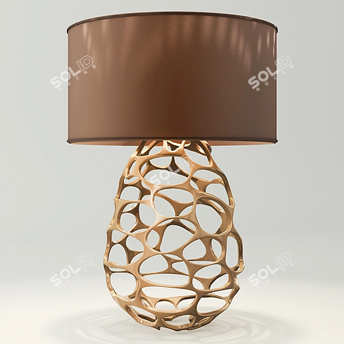 Striking Herve Van Der Straeten Table Lighting 3D model image 1