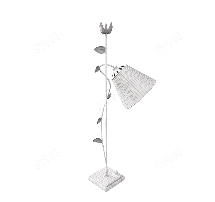 Elegant Illumination: Decorative Table Lamp 3D model image 3