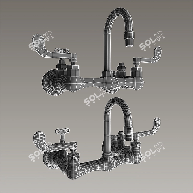 Kohler Triton® Surgical Faucet 3D model image 2