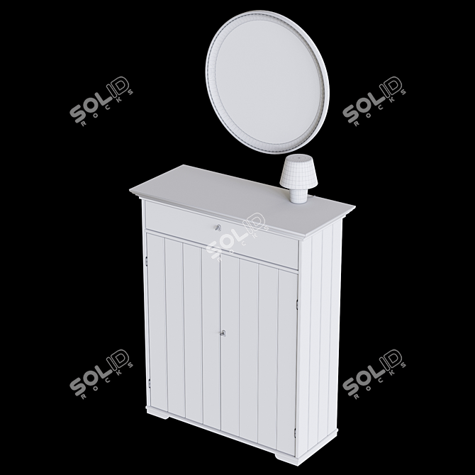 Sleek Storage Solution: IKEA GURDAL 3D model image 3