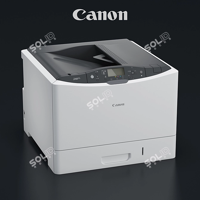 Canon LBP7780Cx Laser Printer 3D model image 1