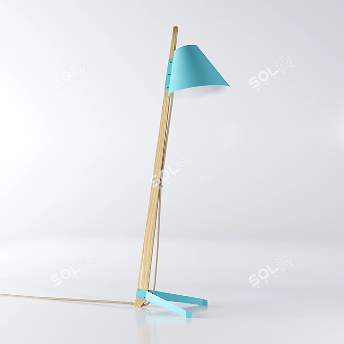 Kalmar Billy BL LED Floor Lamp 3D model image 1