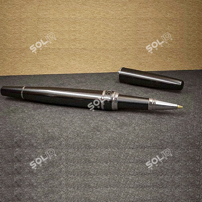 ErgoBall Pen Model 3D model image 1