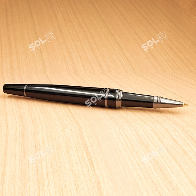 ErgoBall Pen Model 3D model image 2