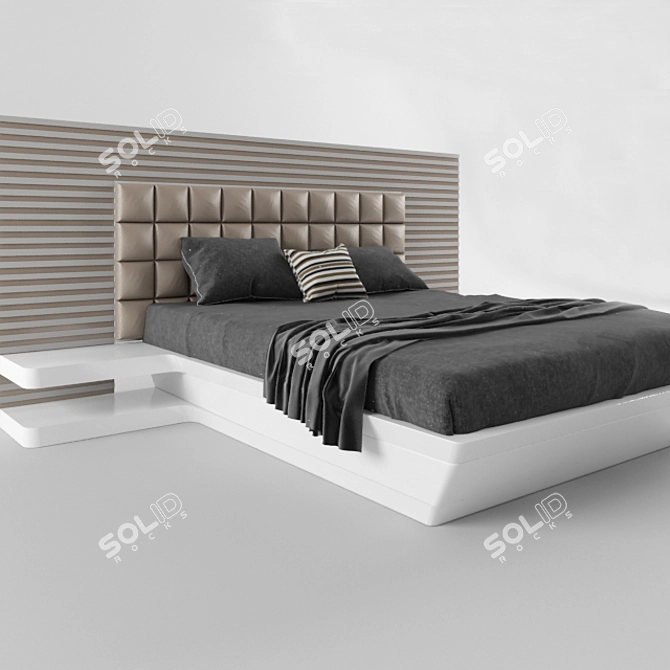 Modern Bedcraft 3D model image 1