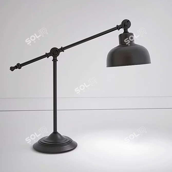 Nowodvorski Odessa Table Lamp 3D model image 1