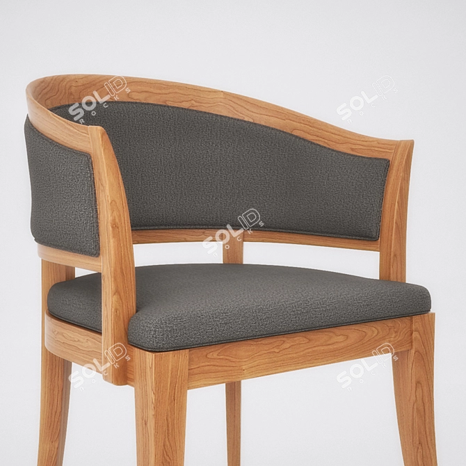  Custom Poly Model Vray Guest Chair 3D model image 3