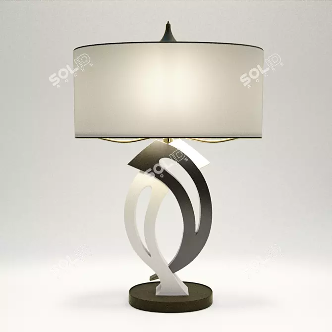 Modern Decor Table Lamp 3D model image 2