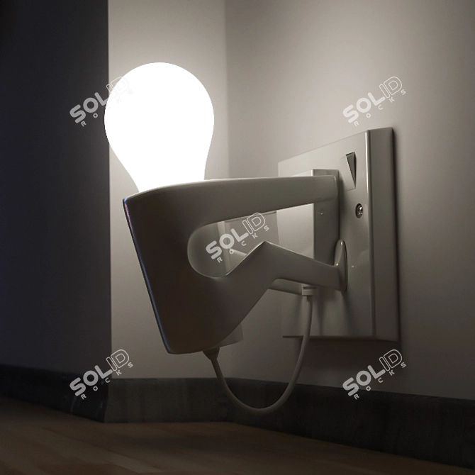 Glowing Night Companion 3D model image 1