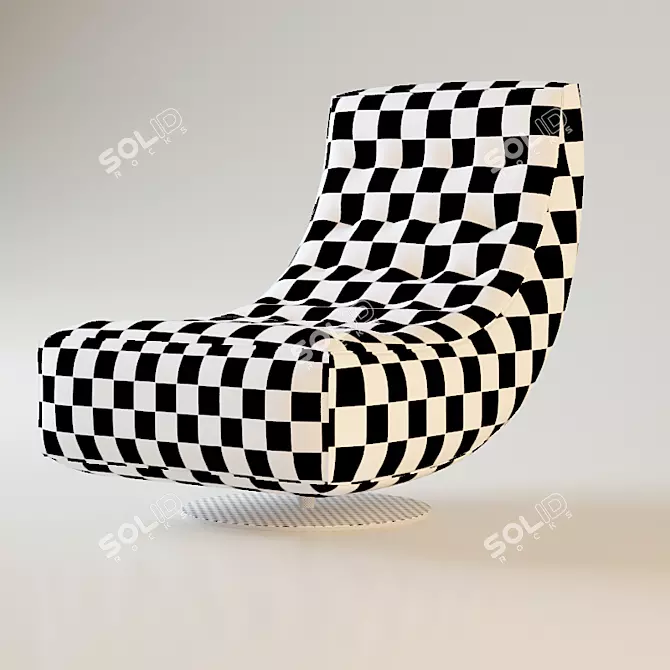 Gurian DADA Chair: Sleek Design by Zeno Nugari! 3D model image 3