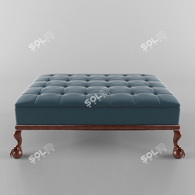 Cozy Comfort Soft Seating 3D model image 2