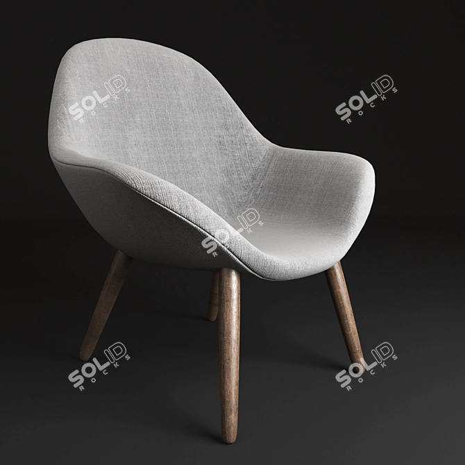 ComfortPlus Armchair: Premium Quality 3D model image 1
