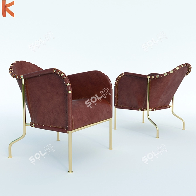 KALLEMO BRUNO: Modern Design, Comfortable & Stylish 3D model image 1