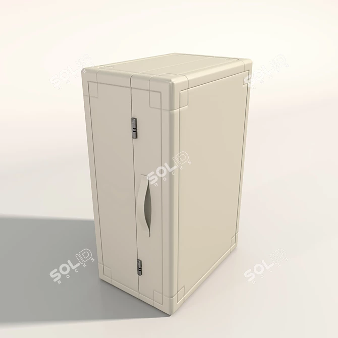 Poltrona Frau Isidoro Cabinet 3D model image 2