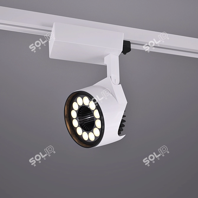 Elegant Albors Designer Spot 3D model image 1