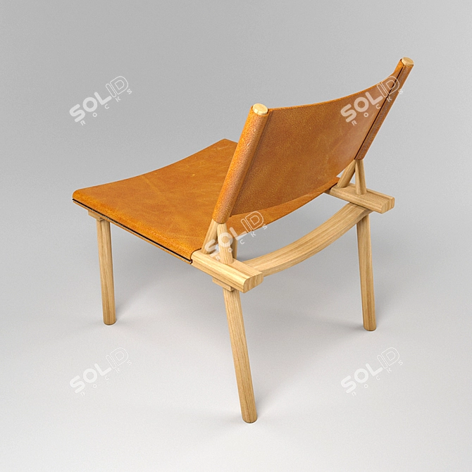 Elegance Redefined: December Chair Nikari 3D model image 2