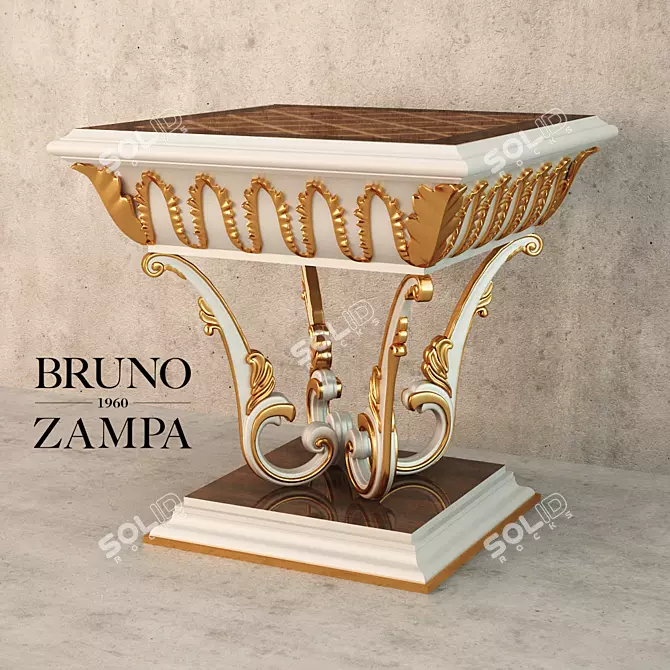 Luxury Coffee Table: Ginevra 3D model image 1