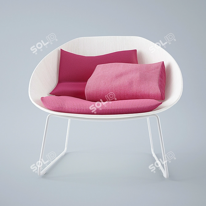 Shito: Stylish and Comfortable Chair 3D model image 3