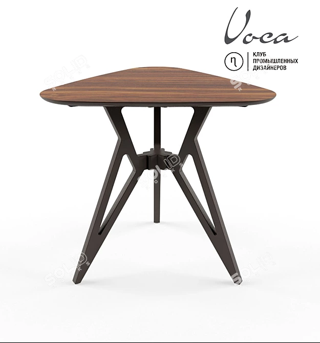 Modern Rocket Table by VOCA Design 3D model image 1