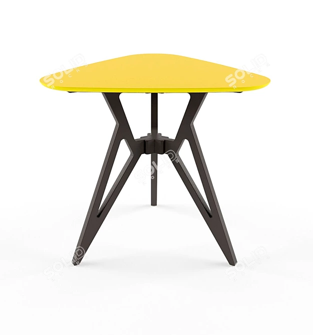 Modern Rocket Table by VOCA Design 3D model image 3