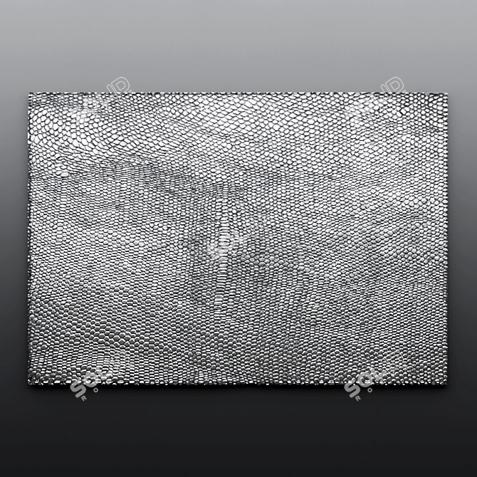 3D Panel Wall Decor 3D model image 1