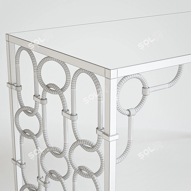 Bernhardt Fontana Desk: Elegant and Functional 3D model image 3