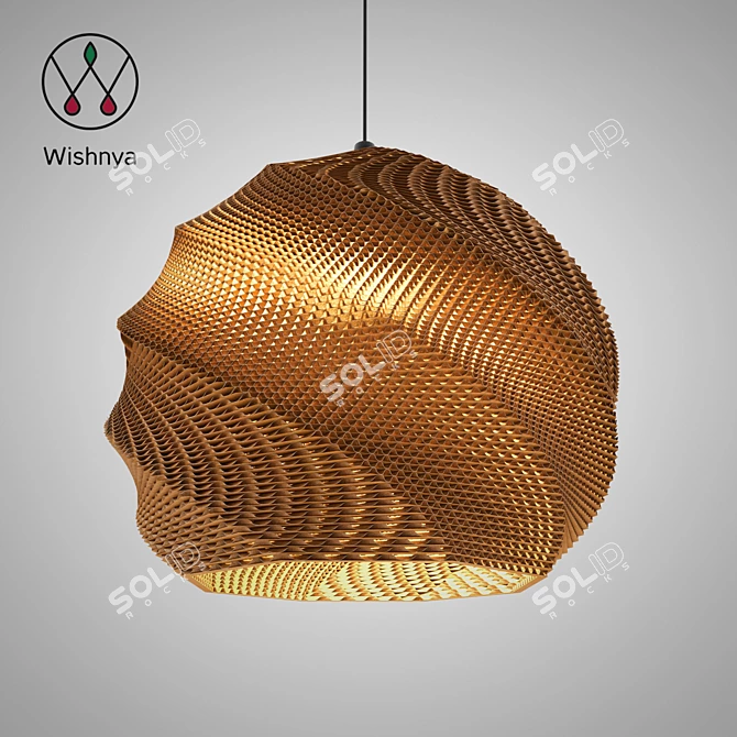 Wishnya Garnet 40 - Stylish and Versatile Pendant Light 3D model image 1