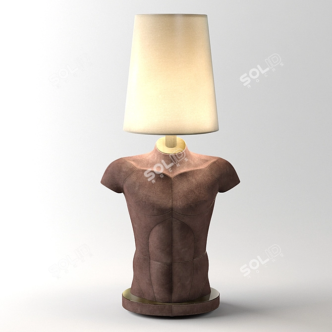 Covre Art. 855 Modern Lamp 3D model image 1